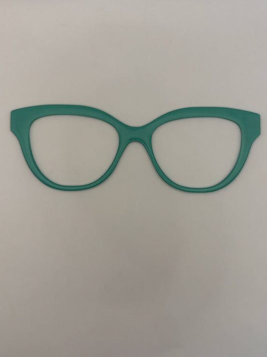 Fall Solid Aqua Topper