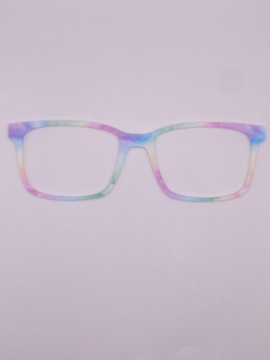 Pastel watercolor topper