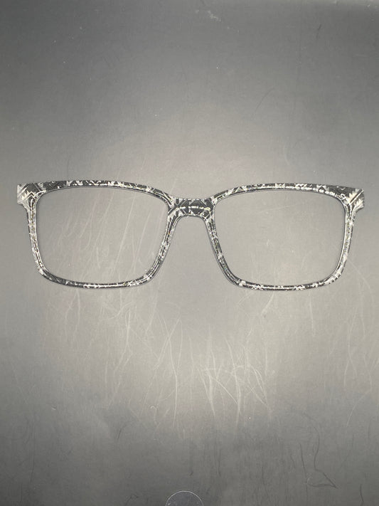 Black & clear Aztec topper