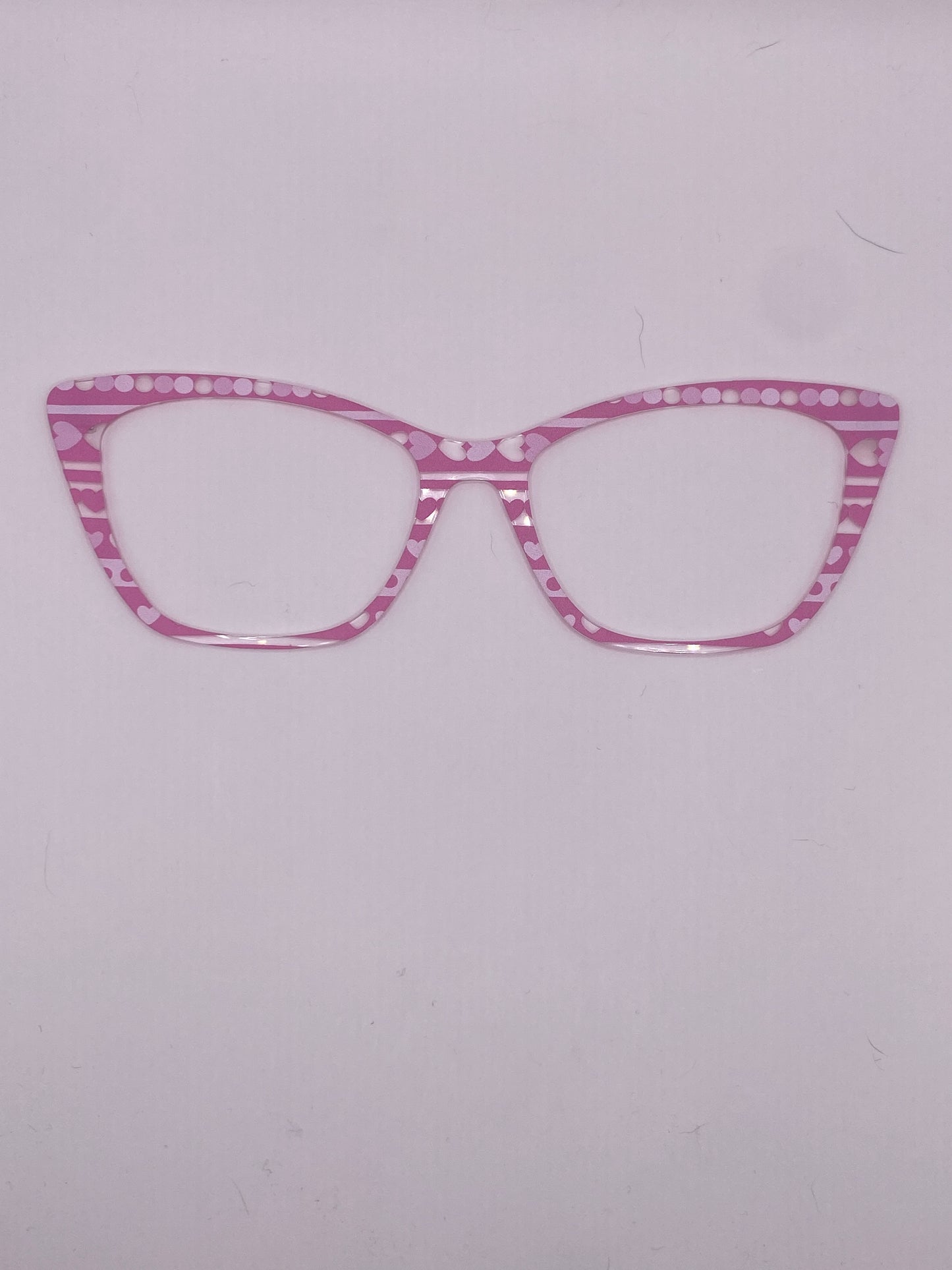 Scattered Heart stripes topper