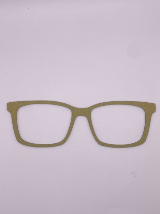 Solid olive green topper