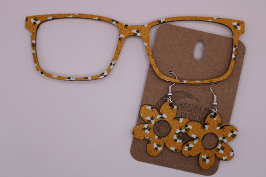 Bees Topper With Earrings