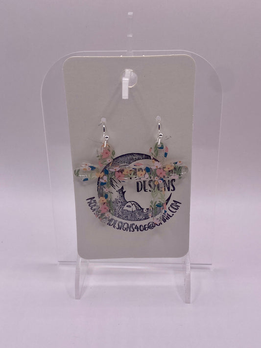 Easter bouquet earrings