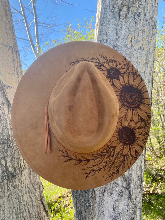Sunflower Burnt suede hat