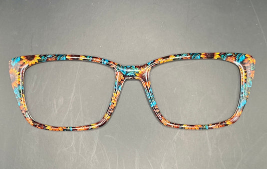 Leather sunflowers Topper