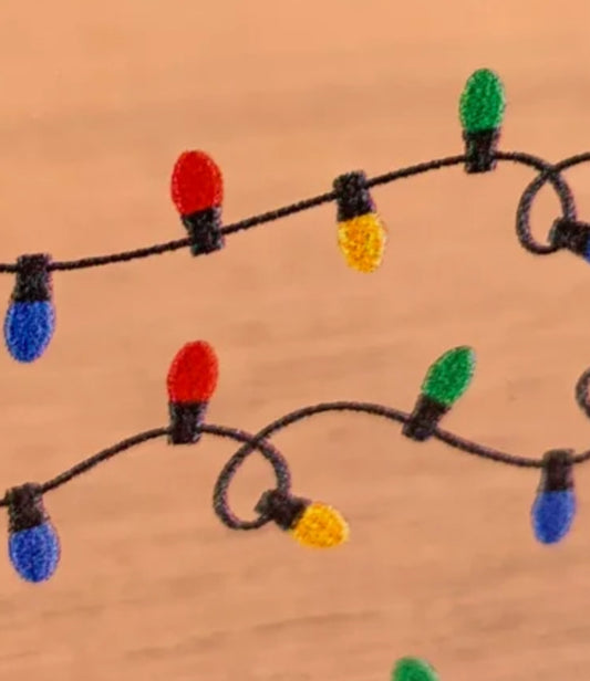 Christmas lights Earrings