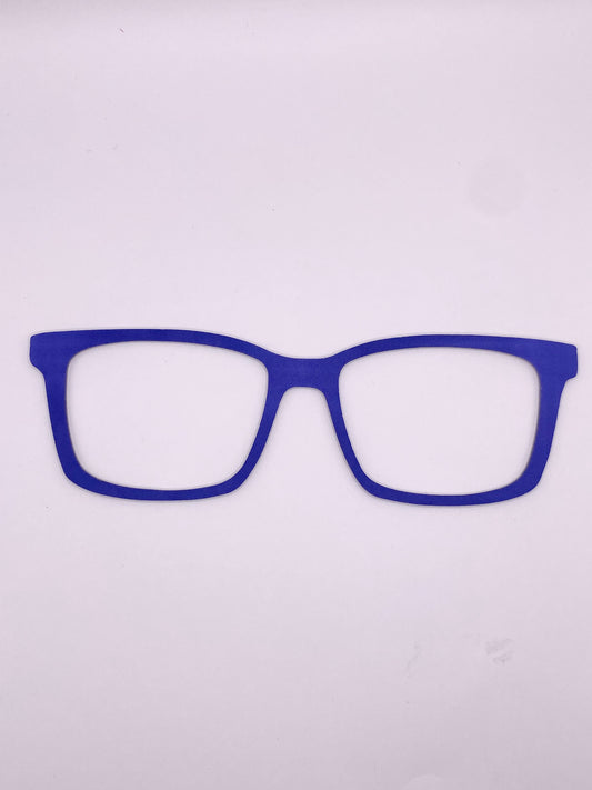 Solid blue topper