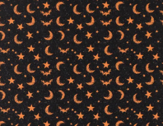 Black & orange Halloween chalkboard topper w earrings