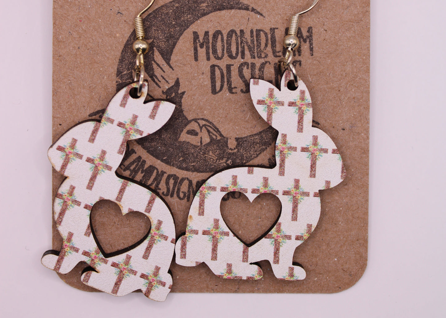 Easter Cross Earrings