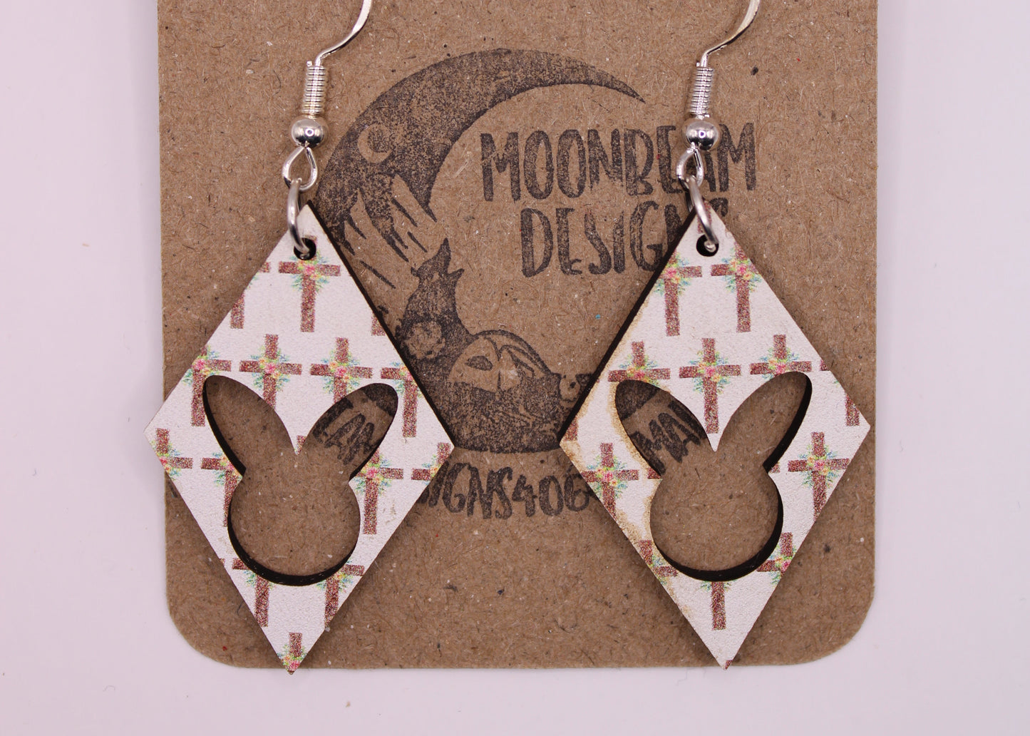Easter Cross Earrings