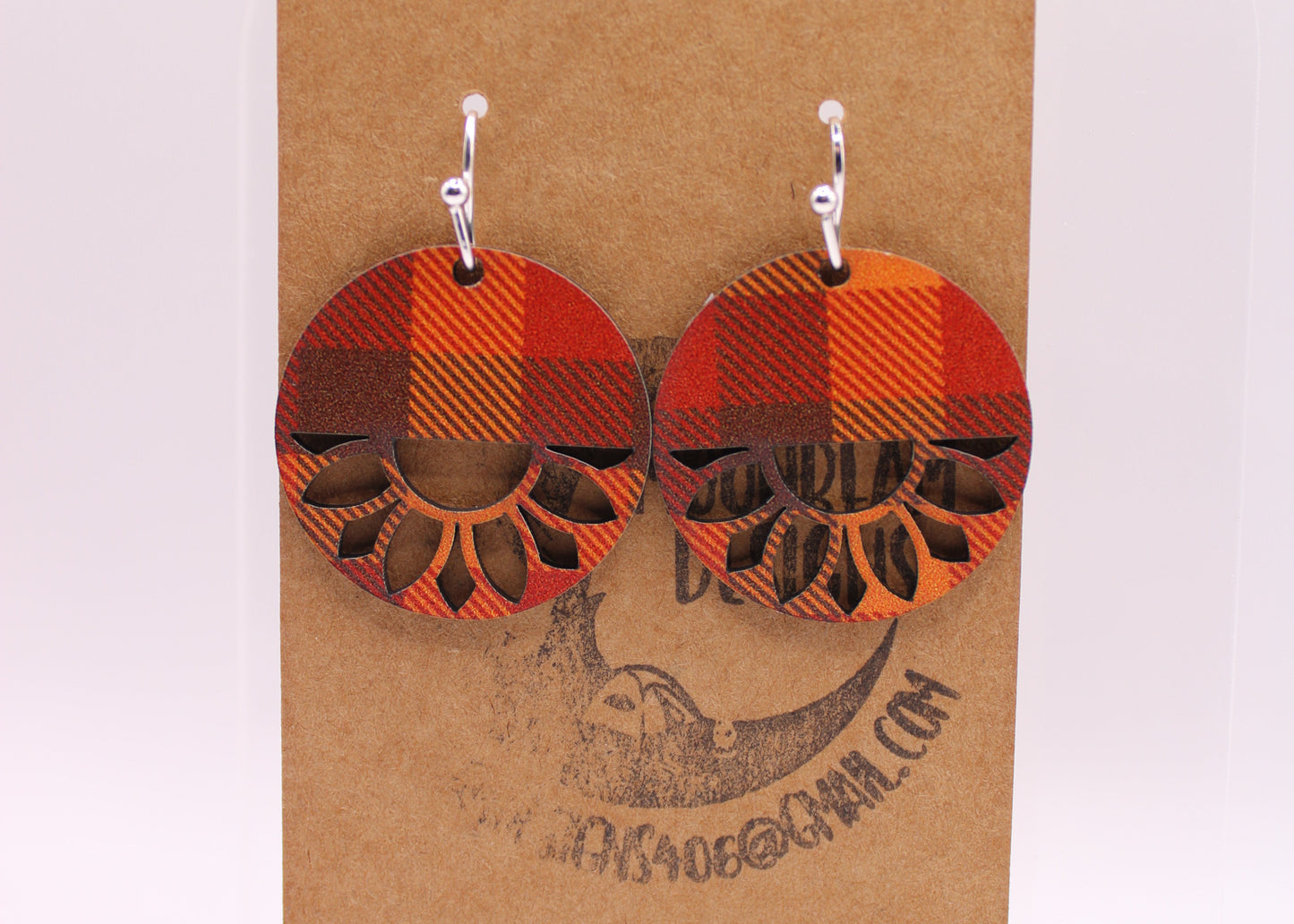 Fall Plaid Earrings