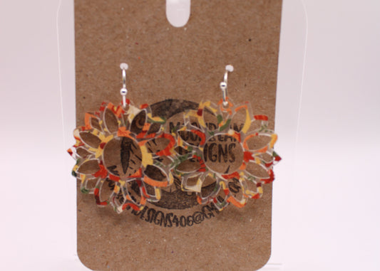 Thanksgiving (clear) Earrings
