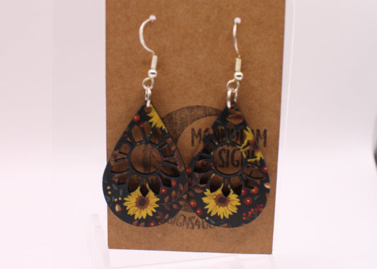 Sunflower Earrings