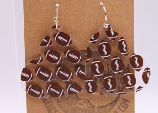 Football Earrings