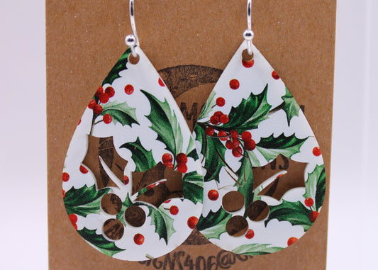 Holly Berry Earrings