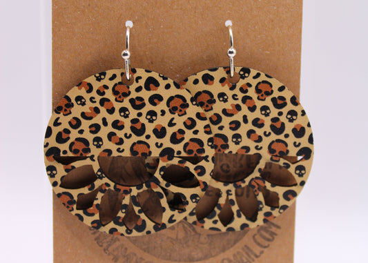 Leopard Skulls Earrings