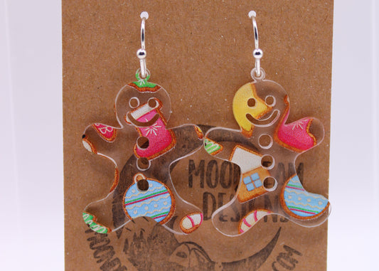 Christmas cookie Earrings