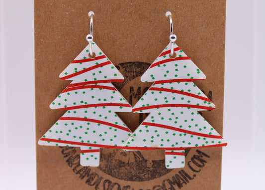 Christmas snack cake Earrings