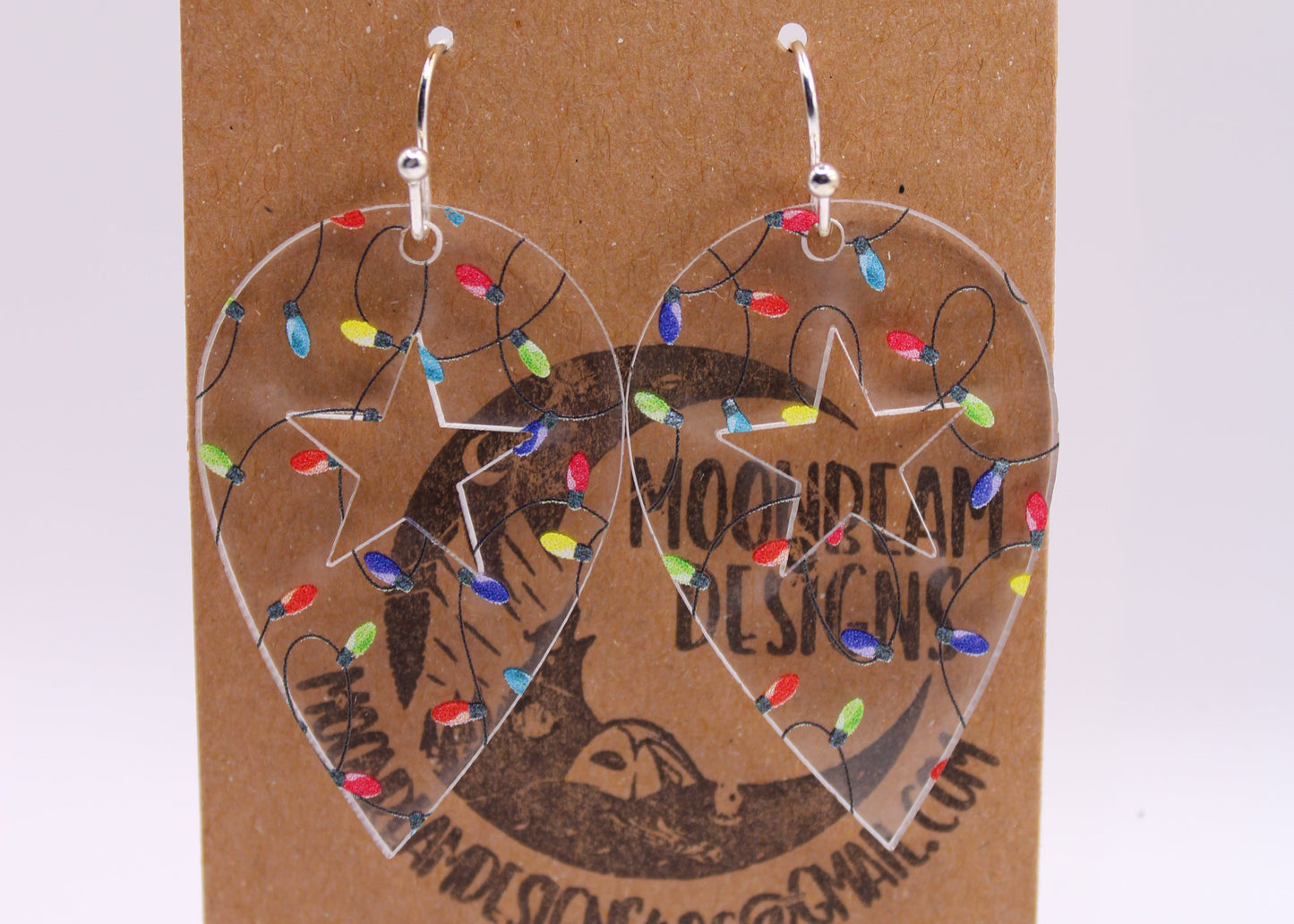 Christmas lights Earrings