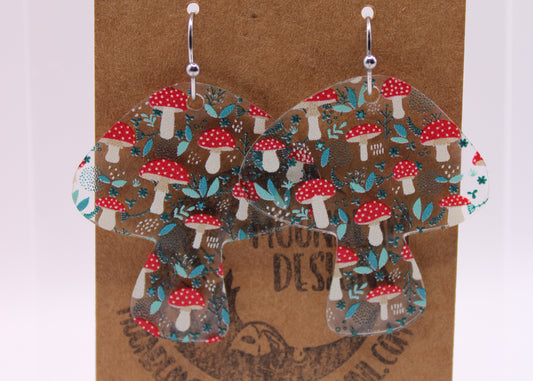 Mushroom Earrings