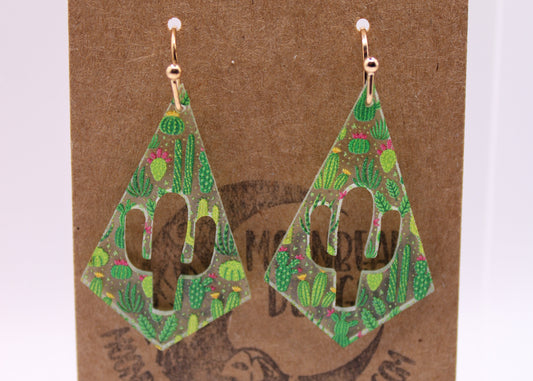 Cactus Earrings