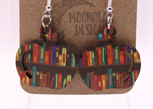 Book Earrings