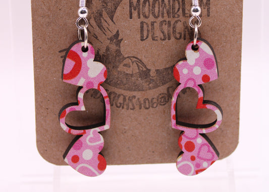 XO Hearts Earrings