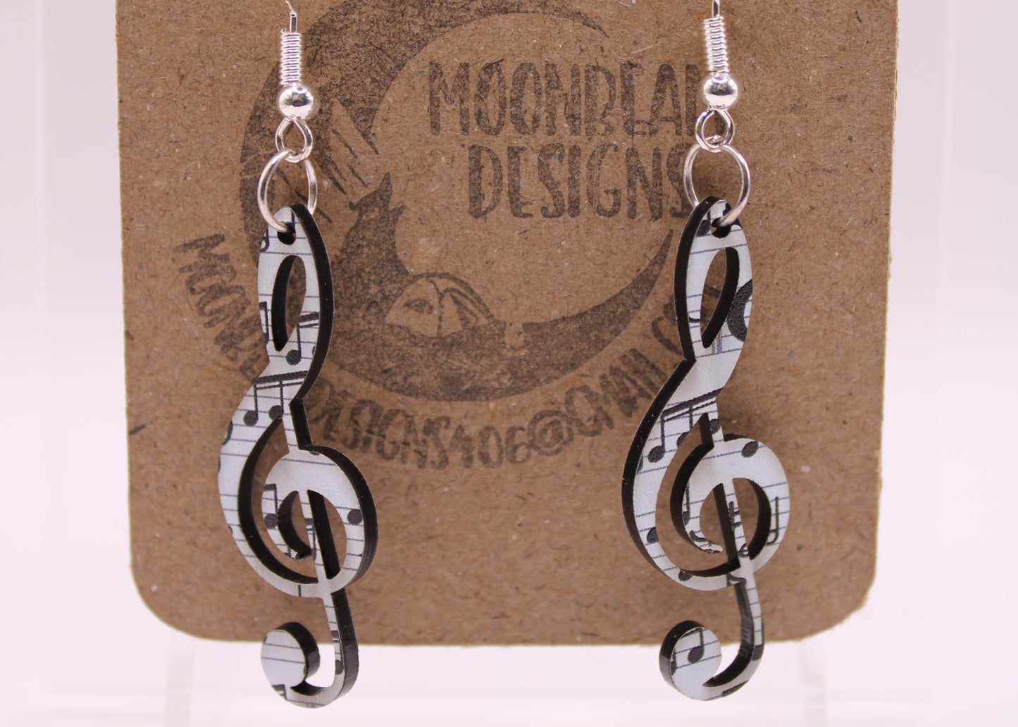 Sheet Music Earrings