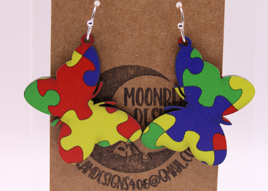 Autism Awareness Earrings