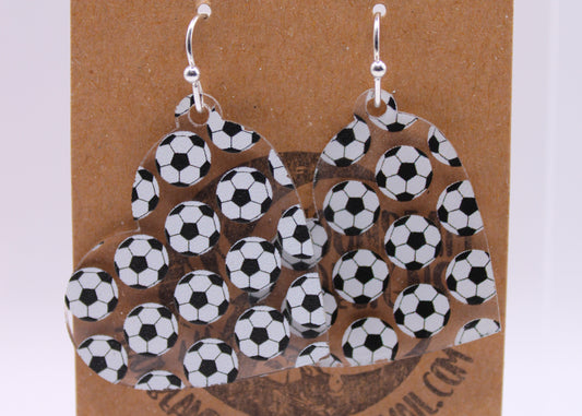 Soccer Earrings