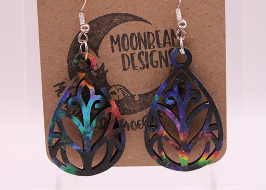 Rainbow Swirl Earrings