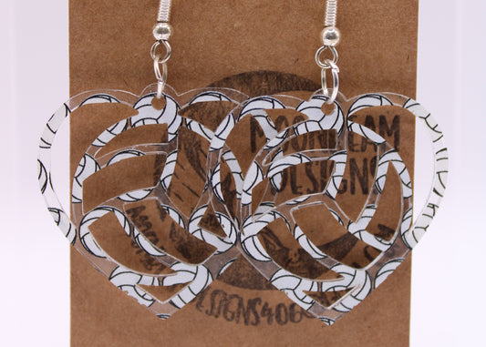 Volleyball Earrings