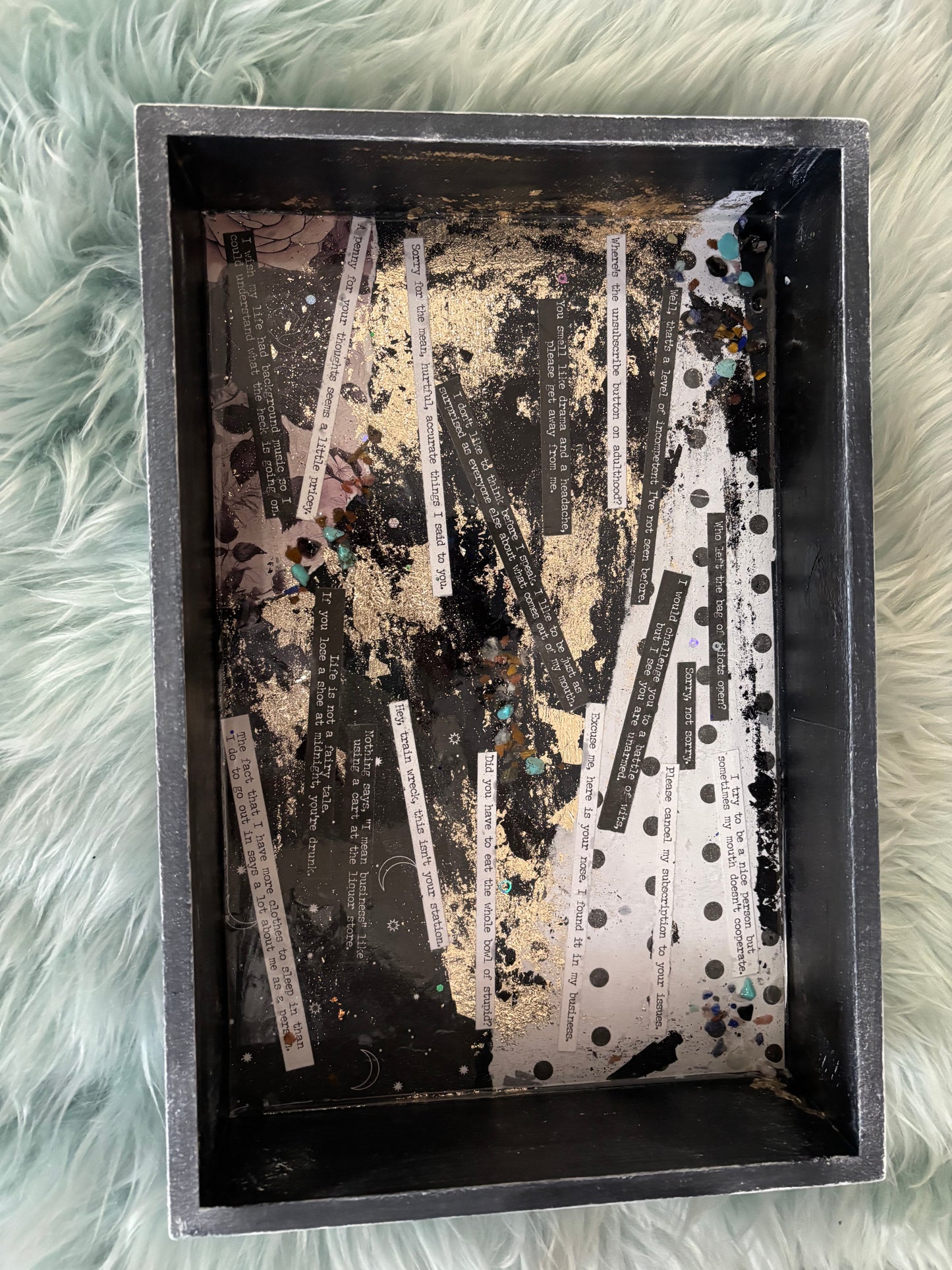 Melting Swirl Geometric Earrings