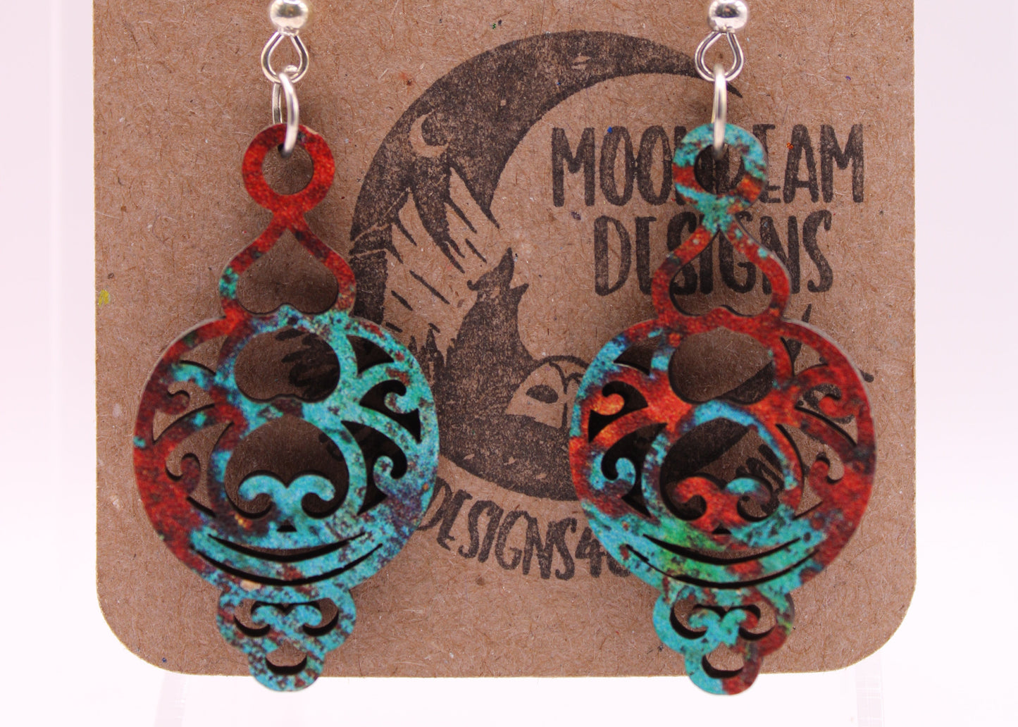 Rust Earrings