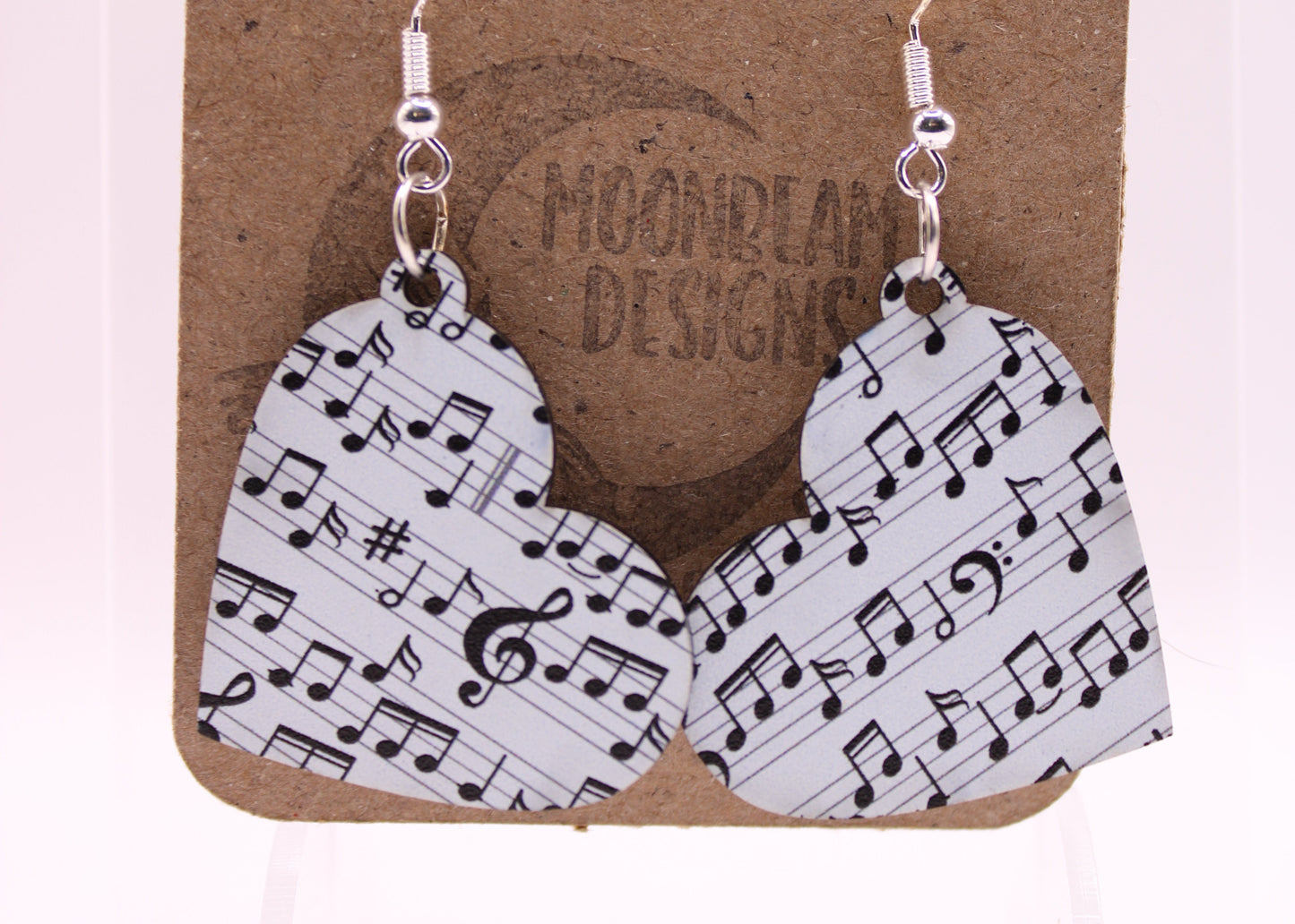 Sheet Music Earrings
