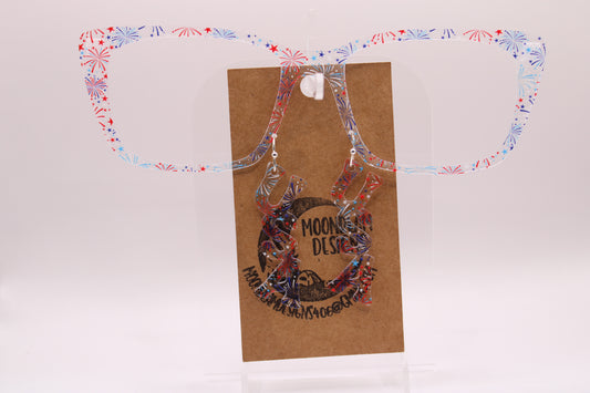 Fireworks Topper With Earrings