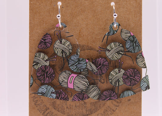 Yarn Earrings