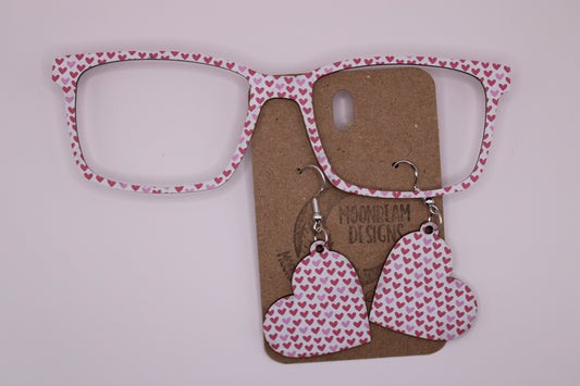 Mini Hearts Topper With Earrings