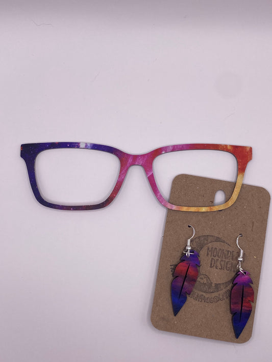 Galaxy Topper With Earrings