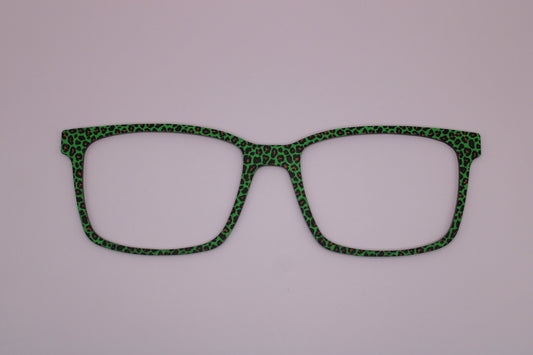 Green Leopard Print Topper